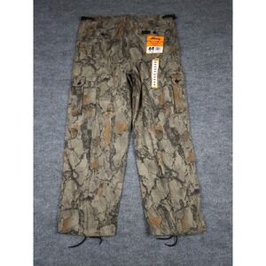 Liberty Camo Cargo Pants Men's 44 x 33 Belted Drawstring Ankle‎ Adjustable NWT
